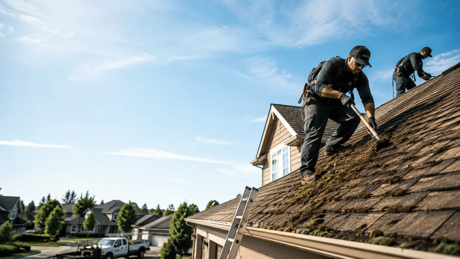 Roof Moss Removal in Minneapolis, KS near me